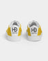 HEED NYC Women's Cab Yellow Vegan Leather Sneaker